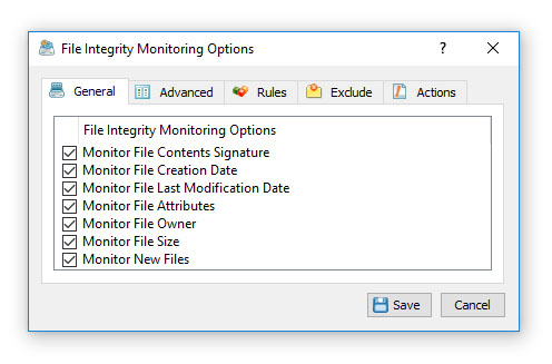 File Integrity Monitoring Command