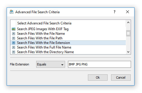 File Organizing Command Rule Extension